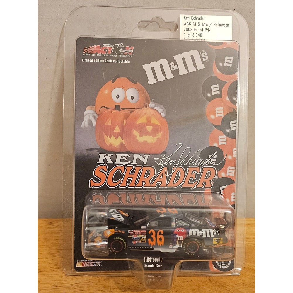 Action Ken Schrader 36 M&Ms Halloween 2002 Grand Prix 1:64 Diecast 1 of 8640